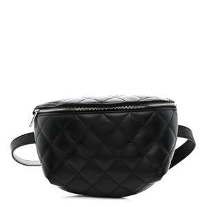 Chanel Lambskin Quilted Waist Belt Bag #230822C14B